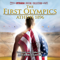 The First Olympics: Athens 1896 Soundtrack (Bruce Broughton) - CD cover