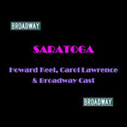 Saratoga Soundtrack (Harold Arlen, Johnny Mercer) - CD cover