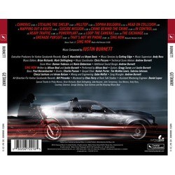 Getaway Soundtrack (Justin Caine Burnett) - CD Back cover