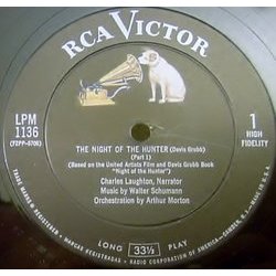 The Night of the Hunter Bande Originale (Walter Schumann) - cd-inlay