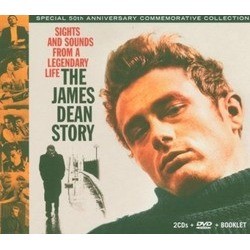 The James Dean Story: Sights and Sounds From a Legendary Life Soundtrack (Various Artists, Leonard Rosenman, Leith Stevens, Dimitri Tiomkin) - CD cover