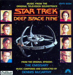 Star Trek: Deep Space Nine - The Emissary Soundtrack (Dennis McCarthy) - Cartula