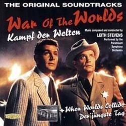 War of the Worlds + When Worlds Collide Soundtrack (Leith Stevens) - CD cover