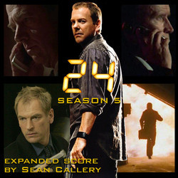 24: Season 5 Soundtrack (Sean Callery) - CD cover