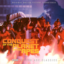 Conquest of the Planet of the Apes / Battle for the Planet of the Apes Soundtrack (Leonard Rosenman, Tom Scott) - CD cover