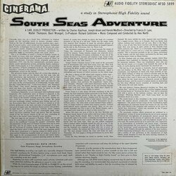South Seas Adventure Soundtrack (Alex North) - CD Back cover