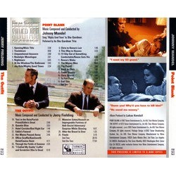 Point Blank/The Outfit Soundtrack (Jerry Fielding, Johnny Mandel) - CD Achterzijde