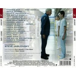 Ender's Game Soundtrack (Steve Jablonsky) - CD Back cover