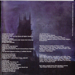 Underworld Soundtrack (Various Artists, Paul Haslinger) - cd-inlay