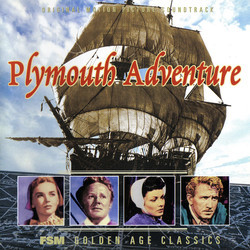 Plymouth Adventure Soundtrack (Mikls Rzsa) - CD cover