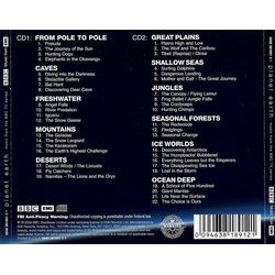 Planet Earth Soundtrack (George Fenton) - CD Achterzijde