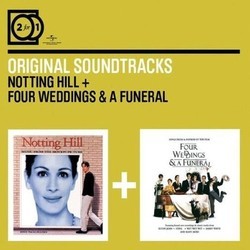 Notting Hill + Four Weddings and a Funeral Soundtrack (Various Artists, Richard Rodney Bennett, Trevor Jones) - CD cover