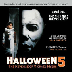 Halloween 5: The revenge of Michael Myers Soundtrack (Alan Howarth) - CD cover