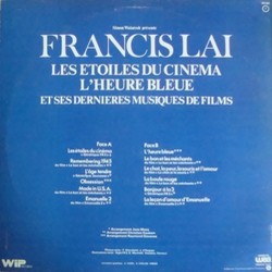 Francis Lai: Les toiles du Cinma / L'Heure Bleue Soundtrack (Francis Lai) - CD Back cover