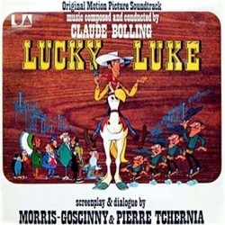 Lucky Luke Soundtrack (Claude Bolling) - CD cover