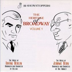 The Heritage of Broadway, Vol.1 Soundtrack (Gabriele Bellini, Irving Berlin, Jerome Kern, Hal Mooney) - CD cover