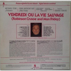 Vendredi ou la vie Sauvage Soundtrack (Maurice Jarre) - CD cover