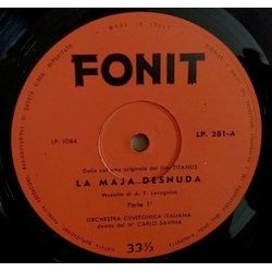 La Maja Desnuda Soundtrack (Angelo Francesco Lavagnino) - cd-inlay