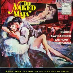 The Naked Maja Soundtrack (Angelo Francesco Lavagnino) - CD cover