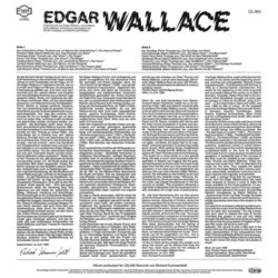 Edgar Wallace Soundtrack (Martin Bttcher, Peter Thomas) - CD Trasero