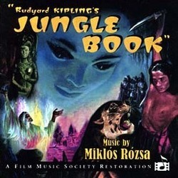 Rudyard Kipling's Jungle Book Soundtrack (Mikls Rzsa) - CD cover