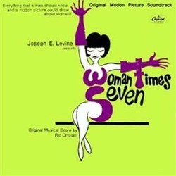 Woman Times Seven Soundtrack (Riz Ortolani) - CD cover