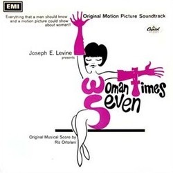 Woman Times Seven Soundtrack (Riz Ortolani) - CD cover
