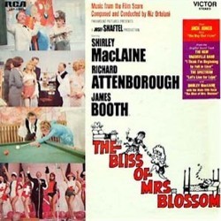 The Bliss of Mrs. Blossom Soundtrack (Various Artists, Riz Ortolani) - CD cover