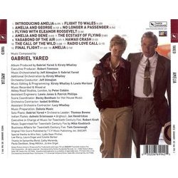 Amelia Soundtrack (Gabriel Yared) - CD Back cover