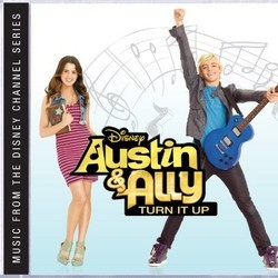 Austin & Ally: Turn it Up Soundtrack (Various Artists) - CD cover