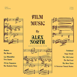 Film Music by Alex North Soundtrack (Alex North) - Cartula