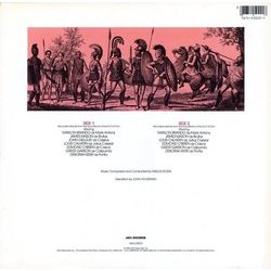 Julius Caesar Soundtrack (Various Artists, Mikls Rzsa) - CD Back cover
