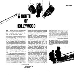 North of Hollywood Soundtrack (Alex North) - CD Back cover