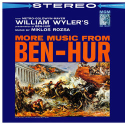 More Music from Ben-Hur Soundtrack (Mikls Rzsa) - CD cover