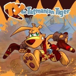 TY the Tasmanian Tiger Soundtrack (George Stamatiadis) - CD cover