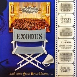 101 Strings  Exodus Soundtrack (Richard Addinsell, Adolph Deutsch, Ernest Gold, Mikls Rzsa, Dimitri Tiomkin) - CD cover