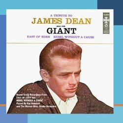 A Tribute to James Dean Soundtrack (Leonard Rosenman, Dimitri Tiomkin) - CD cover
