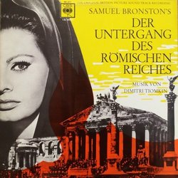 Der Untergang des Rmischen Reiches Soundtrack (Dimitri Tiomkin) - CD cover