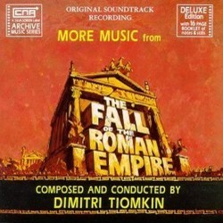 More Music from The Fall of the Roman Empire Soundtrack (Dimitri Tiomkin) - CD cover