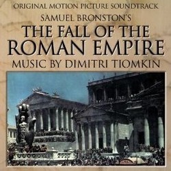 The Fall of the Roman Empire Soundtrack (Dimitri Tiomkin) - CD cover