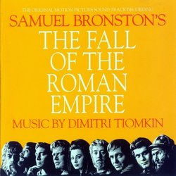 The Fall of the Roman Empire Bande Originale (Dimitri Tiomkin) - Pochettes de CD