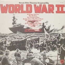 Great Film Themes Inspired by World War II Soundtrack (Paul Anka, George Duning, Jerry Goldsmith, Kenneth J. Alford, Maurice Jarre, Willie Lee Duckworth, Dimitri Tiomkin) - CD cover