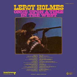 Once Upon a Time in the West Soundtrack (Elmer Bernstein, Stelvio Cipriani, Francesco De Masi, Dominic Frontiere, Jerry Goldsmith, Quincy Jones, Fred Karlin, Johnny Mandel, Ennio Morricone, Riz Ortolani) - CD Back cover