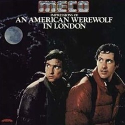 An American Werewolf in London Soundtrack (Various Artists, Elmer Bernstein) - CD cover