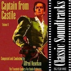Captain from Castile Volume II Soundtrack (Alfred Newman) - CD cover