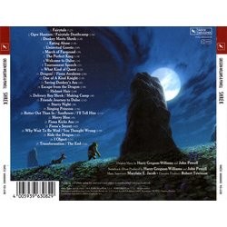 Shrek Soundtrack (Harry Gregson-Williams, John Powell) - CD Back cover