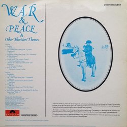 War & Peace & Other Television Themes Soundtrack (Various Artists) - CD Back cover