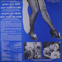 Mother Wore Tights / The Shocking Miss Pilgrim Soundtrack (Various Artists, George Gershwin, Ira Gershwin, Mack Gordon, Josef Mirow) - CD Back cover