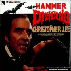 Hammer Presents Dracula Soundtrack (James Bernard, John McCabe, Harry Robinson, David Whitaker) - CD cover