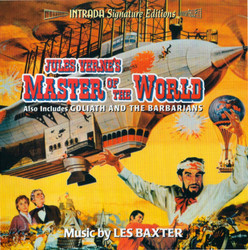 Master of the World / Goliath and the Barbarians Soundtrack (Les Baxter) - CD cover
